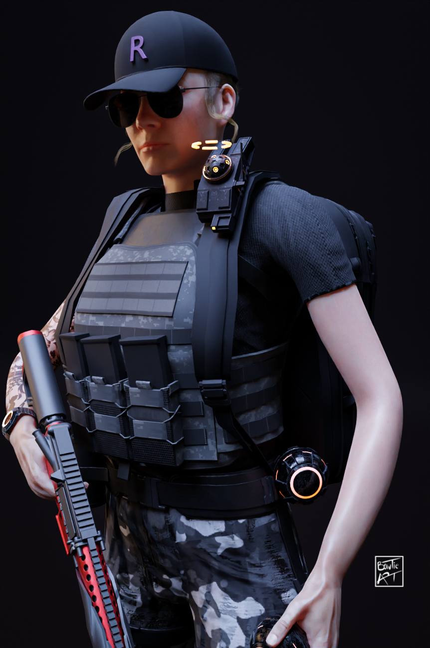 Personal work — Character 3