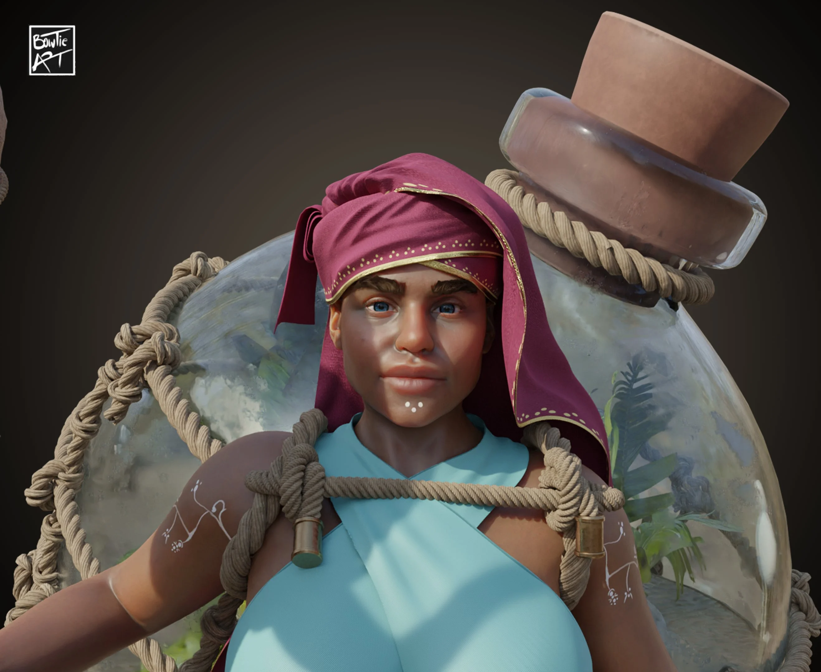 Personal work — Character 4