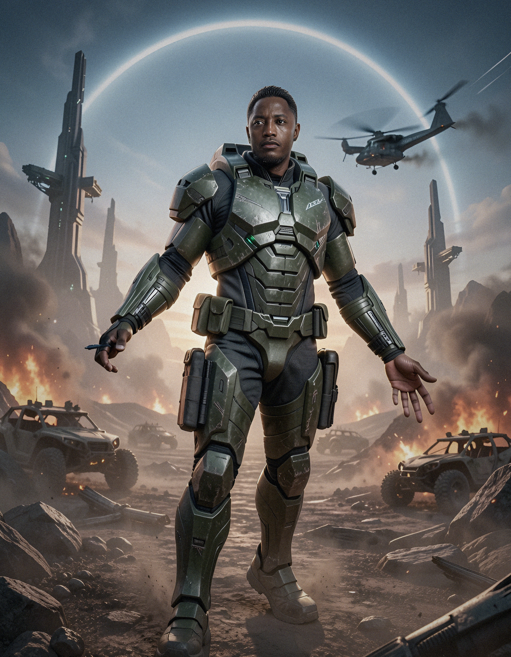 Gen AI — Personal work — Halo